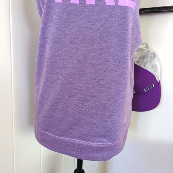 Nike Purple Orchid Mesh Muscle Tank Top sz SM EUC - Picture 4 of 9